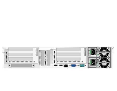 RH2288H V3 8盘前面板示意图